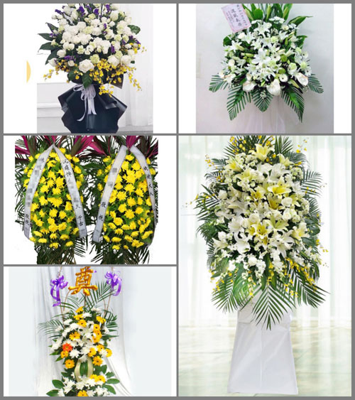 福建福州长乐市营前街道白事花篮预定